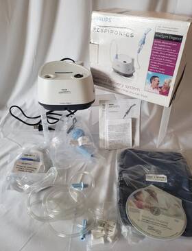 1104141 Philips Respironics Innospire Essence Compressor Aerosol Delivery System Works