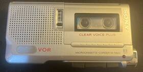 M-455 Philips Rare Sony Microcassette Voice Recorder
