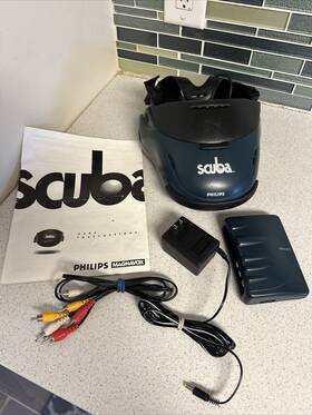 Viv100at01 Philips Magnavox Scuba Virtual Immersion Visor Works
