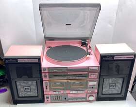 Dc-x21z Pioneer Stereo System In Pastel Pink - Japan Only Release For Parts Or Repair
