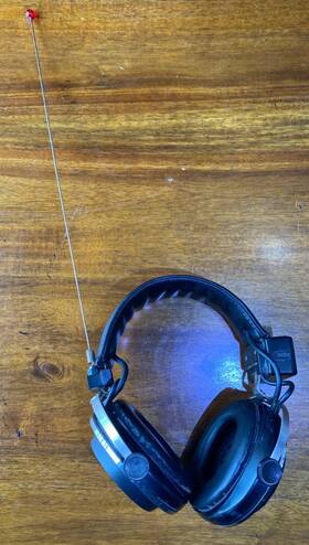 Sew-5 Pioneer Vintage Wireless Headphones Works