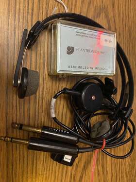 T30-2 Plantronics Vintage Complete Ms50/t30-2 Headset With All Earpieces