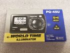 Pq-45u-1e Casio New World Time Digital Alarm Clock Illuminator 4971850584278
