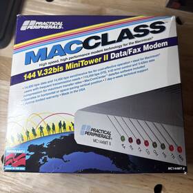 Mc144mt Practical Peripherals Macclass Mini Tower Ii Data/fax Modem Macintosh
