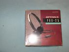 33-1022 Pro-25 Radioshack Vintage Radio Shack Optimus Headphones Titanium Layered Diaphram