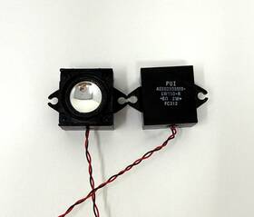 Ase02808mr-lw150-r Pui -speaker 8ohm 2w - Pack Of 2 New