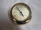 Qqq155g Seiko Vintage Brass Travel Desk Bedside Japan Alarm Clock Clean