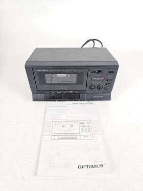 Sct-86 Radio Shack 14-654 Vintage Optimus Stereo Cassette Deck Dolby Nr Tested Read