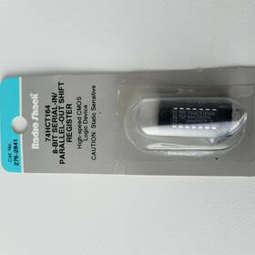 74hct164 Radio Shack 8-bit Serial-in/parallel-out Shift Register 040293101251 7