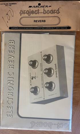 277-132 Radioshack Radio Shack Archer Reverb Project Board Nos In Original Package 1979