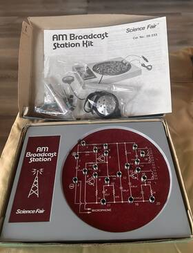 28-233 Radioshack 28-234 Vintage Tandy Radio Shack Science Fair Am Broadcasting Kit