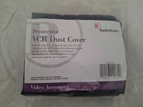 44-1158 Radioshack Radio Shack Protective Vcr Dust Cover New In Plastic Packaging