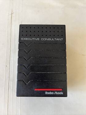 60-2348 Radioshack Vtg Executive Consultant Magic 8 Ball Toy Radio Shack Tested Working