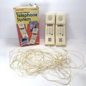 Radioshack 60-2365 Radio Shack Electronic Intercom Telephone System Boxed Parts Repair