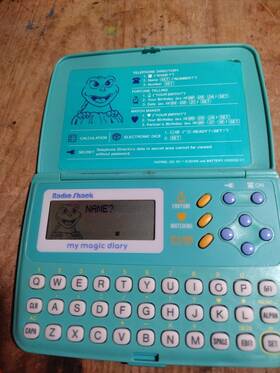 Ec-362 Radioshack 65-834 Vtg 1995 Electronic My Magic Diary Rare Virtual Pet