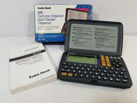 Ec-370 Radioshack 65-883 Radio Shack Electronic Organizer Spell Checker Thesaurus 32k Mem