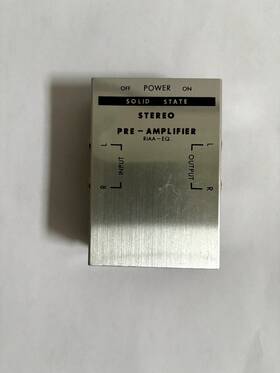 970-1018 Radioshack Vintage Radio Shack Phono Preamp Battery Powered