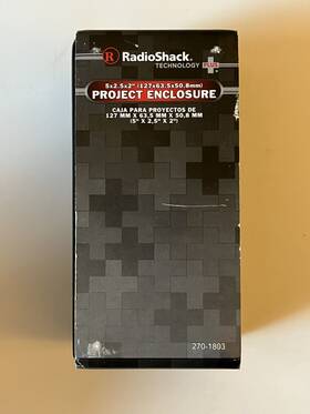 270-1803 Radioshack--archer--tandy Radio Shack Project Enclosure New Nos