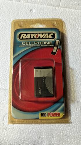 Bl-5c Rayovac Vintage Cellphone Battery