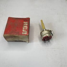 125519 Rca New Old Stock Oem Part Potentiometer With Dual Switch 1 Megohm