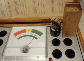 12j5gt Rca Wwii Us Army / Navy Vacuum Tube Fc1 Tested Strong
