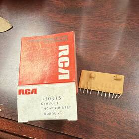 Crl8040m Rca 130315 Encapsulated Loudness Circuit Module Vintage