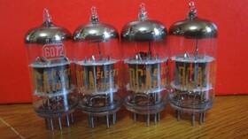 12ay7 Rca 6072 4 Nos Testing Guitar Audio Tubes