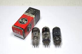 Jrc-6ag5 Rca 6ag5 Lot Of 2 Vintage Box 1 Tubes Untested As Is