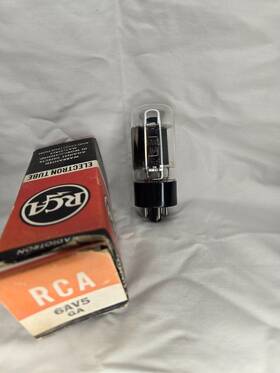 6gv5 Rca Radiotron Electron Tube Made In Usa New Box Old Stock