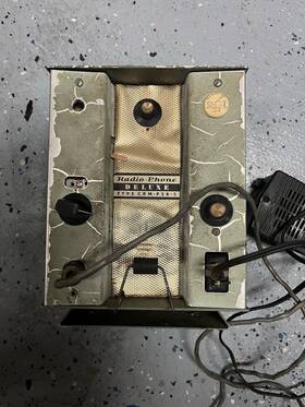 Crm-p2b-5 Rca Vintage Radio Phone Deluxe Model With Microphone