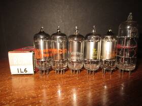 50al Rca & Other 50a1 3 Nos Test And 2 Strong 1l6 1 Good Transoceanic Tubes