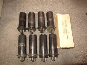 6al5w Rca & Other 9 Nos Nib To Strong And 5t4 Ham Radio Audio Tubes