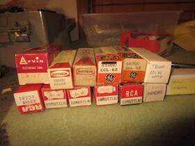 Ecl82 Rca & Other 6bm8/ecl82 13 Nos Nib To Strong And 6bm8/ Ham Radio Audio Tubes