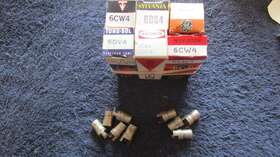 6ds4 Rca & Other 6dv4 6 Nos Nib 6cw4/6ds4 And 9 Used Nuvister Radio Tubes