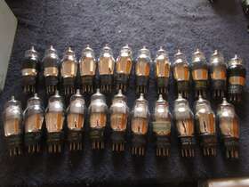 6a8g Rca & Other 6f5g 22 Zenith Radio Tubes 6k7g 6q7g 6f5 And