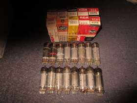 6gk6 Rca & Other 26 Nos Nib To Strong And Ham Radio Audio Tubes