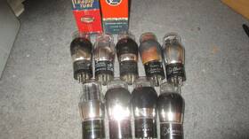 6n6g Rca & Other 11 Nos Nib To Good And Ham Radio Audio Tubes