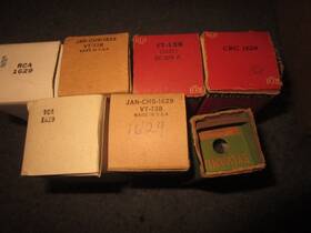 Vt-138 Rca & Other 7 Mint Nos Nib And 1629/vt-138 Radio Audio Eye Tubes