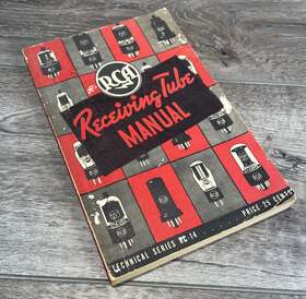 Rc-14 Rca Vintage Receiving Tube Manual Technical Series 1940