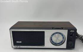 Rzc723w-v Rca Vintage Model Brown Fm/am Tuning Control Tabletop Not Tested