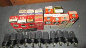 12sn7gta Rca & Tungsol 12sn7gt 50 Nos Nib To Used And Other Audio Tubes
