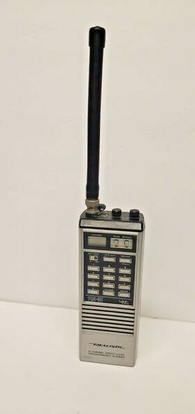 Pr-38 Realistic Vintage Programmable 10 Channel Scanner Pro-38 Sold For Parts Repair