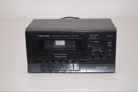 Sct-86 Realistic Stereo Cassette Tape Deck Dolby Black Component Rca