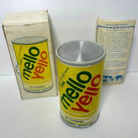 8008cb Resources International Vintage Mello Yello 40 Channel Cb Scanning Monitor - Soda Can Collectors Item