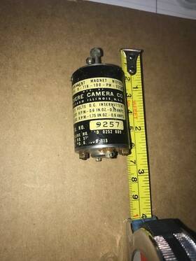 R-118 Revere Camera Co. Vintage From Permanent Magnet Motor