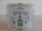 Rf21-4c-2315 Emico Vintage Direct Current Amperes Gauge Model Usa