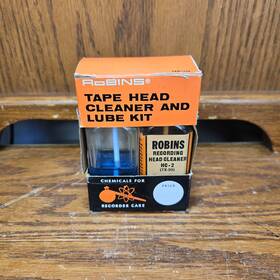 143n114d Robins Vintage Tape Head Cleaner And Lube Kit - Original Box