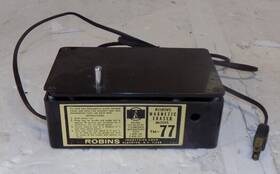 Tm-77 Robins Vintage Magnetic Tape Eraser Reel Tool Power Tested