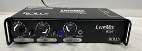Mx34 Rolls Livemix Two Channel Stereo Microphone Mixer