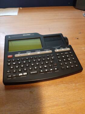 El-4132 Rolodex El4132 Vintage 1994 32 K Electronic Desktop Organizer Nob Untested